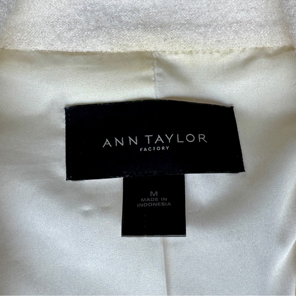 Ann Taylor Wool Blend Moto Jacket Blazer - Picture 6 of 8